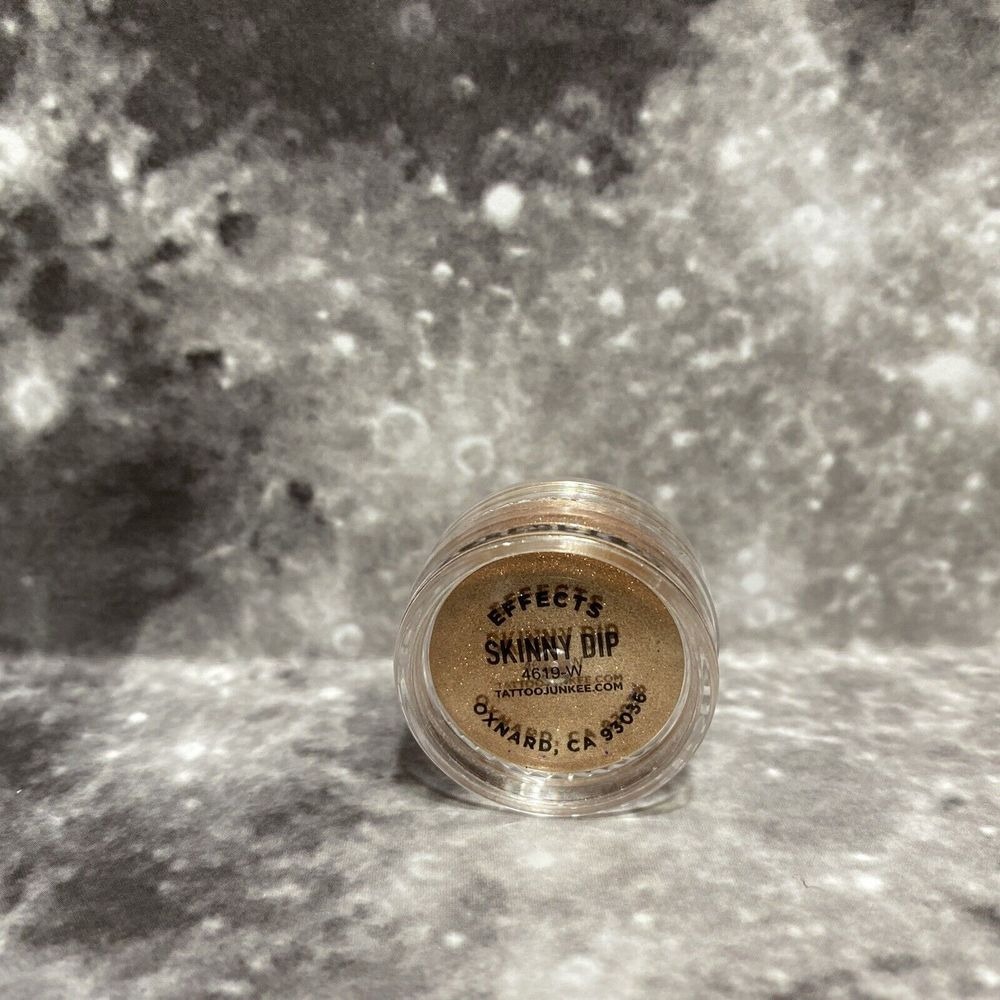 Tattoo Junkee Effects Loose Eye Shadow Powder Pigment In Shade Skinny Dip